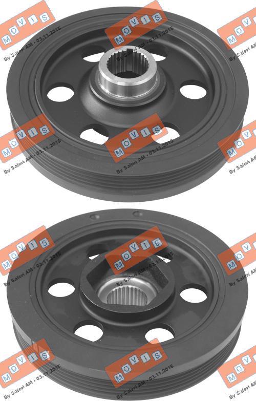 MOVIS AST9327 - Poulie, vilebrequin droxauto.com