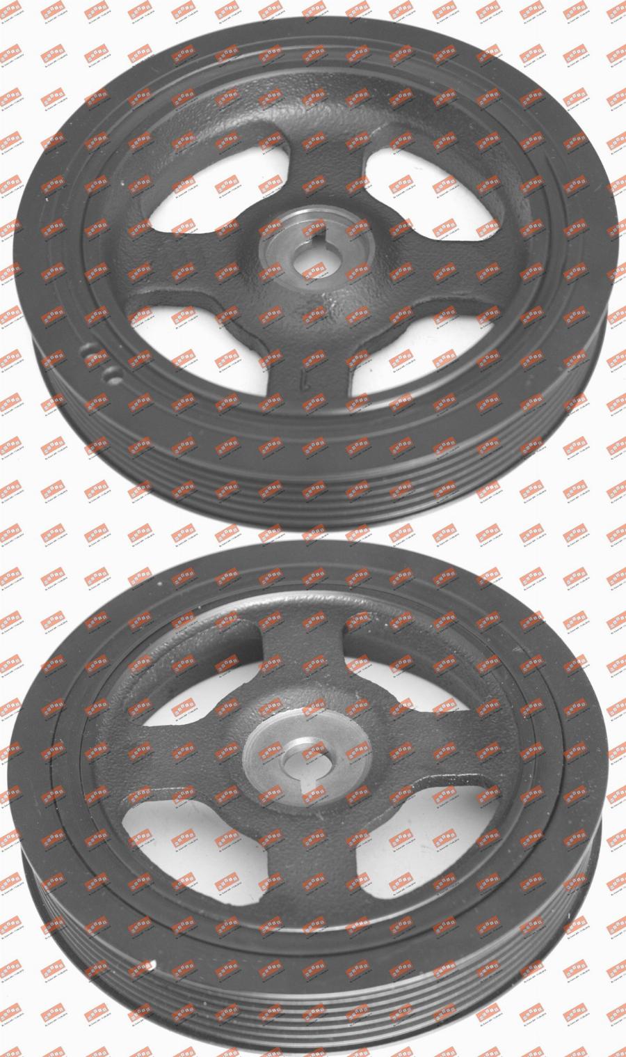 MOVIS AST9208 - Poulie, vilebrequin droxauto.com