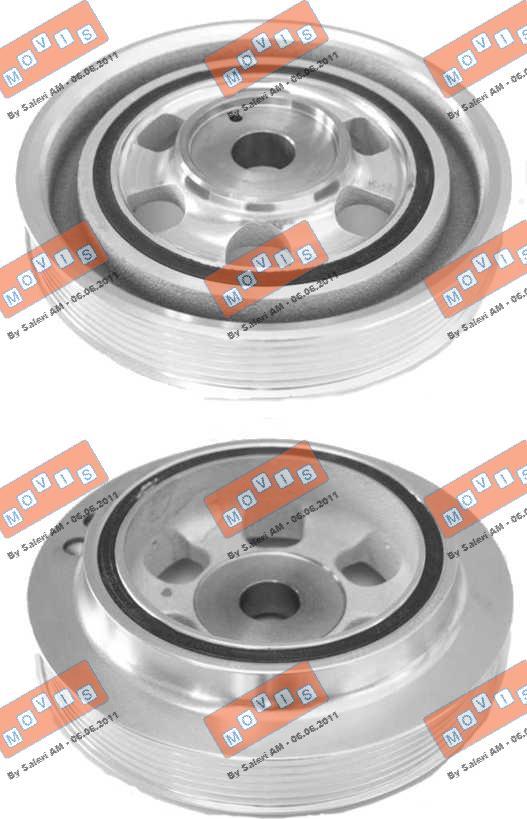 MOVIS AST9287 - Poulie, vilebrequin droxauto.com