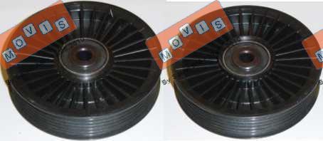 MOVIS AST1672 - Poulie renvoi / transmission, courroie trapézoïdale à nervures droxauto.com