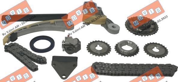 MOVIS AST89160K - Kit de distribution par chaîne droxauto.com