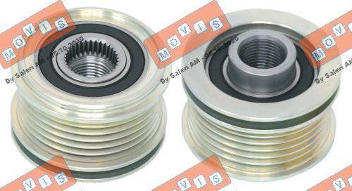 MOVIS AST3906 - Poulie, alternateur droxauto.com