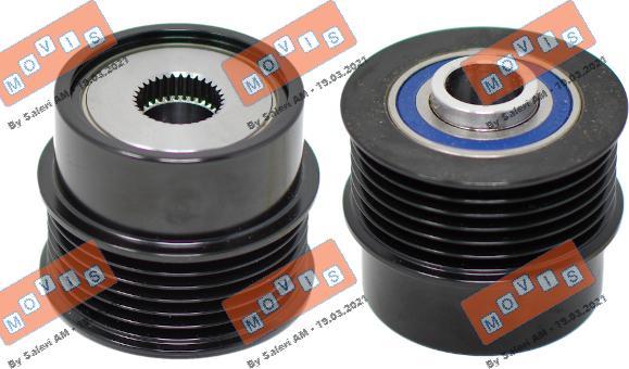 MOVIS AST3932 - Poulie, alternateur droxauto.com