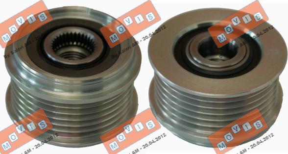 MOVIS AST3402 - Poulie, alternateur droxauto.com