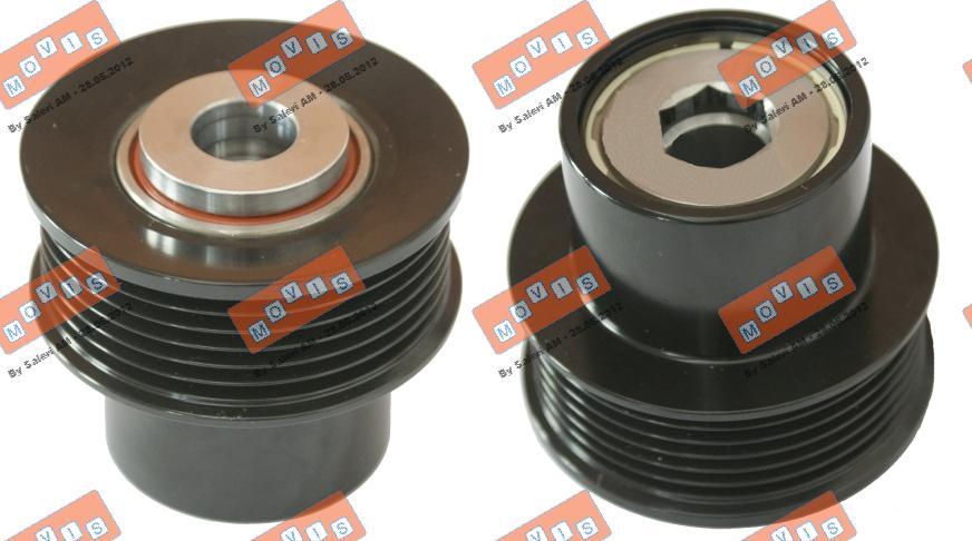 MOVIS AST3413 - Poulie, alternateur droxauto.com