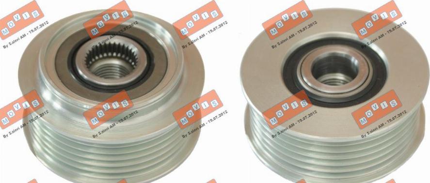 MOVIS AST3473 - Poulie, alternateur droxauto.com