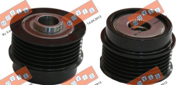 MOVIS AST3568 - Poulie, alternateur droxauto.com