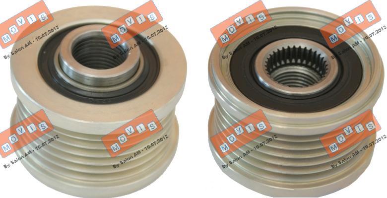MOVIS AST3539 - Poulie, alternateur droxauto.com