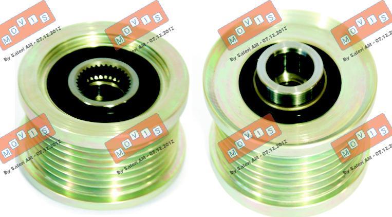 MOVIS AST3526 - Poulie, alternateur droxauto.com