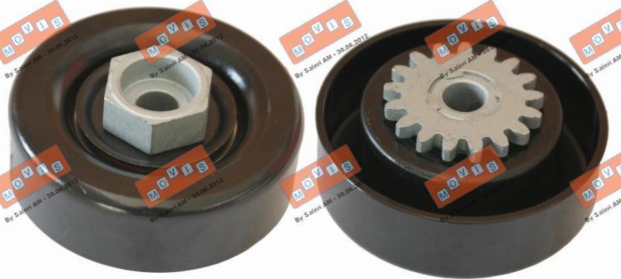 MOVIS AST3570 - Poulie renvoi / transmission, courroie trapézoïdale à nervures droxauto.com