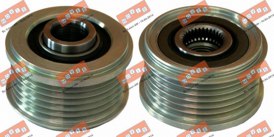 MOVIS AST3646 - Poulie, alternateur droxauto.com