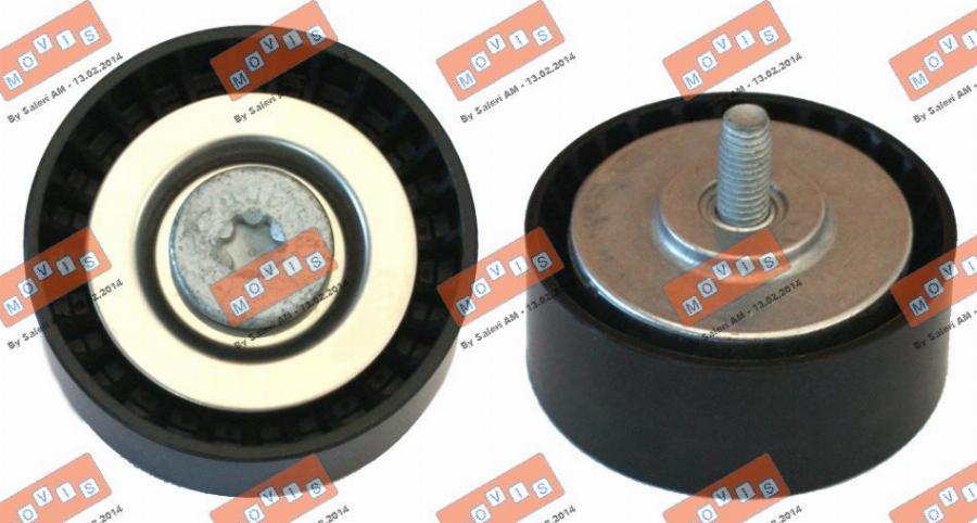 MOVIS AST3641 - Poulie renvoi / transmission, courroie trapézoïdale à nervures droxauto.com