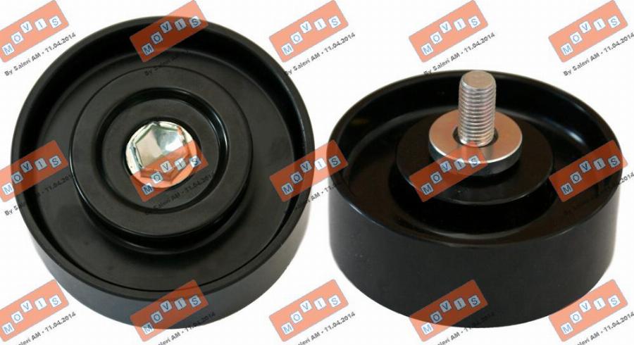 MOVIS AST3650 - Poulie renvoi / transmission, courroie trapézoïdale à nervures droxauto.com