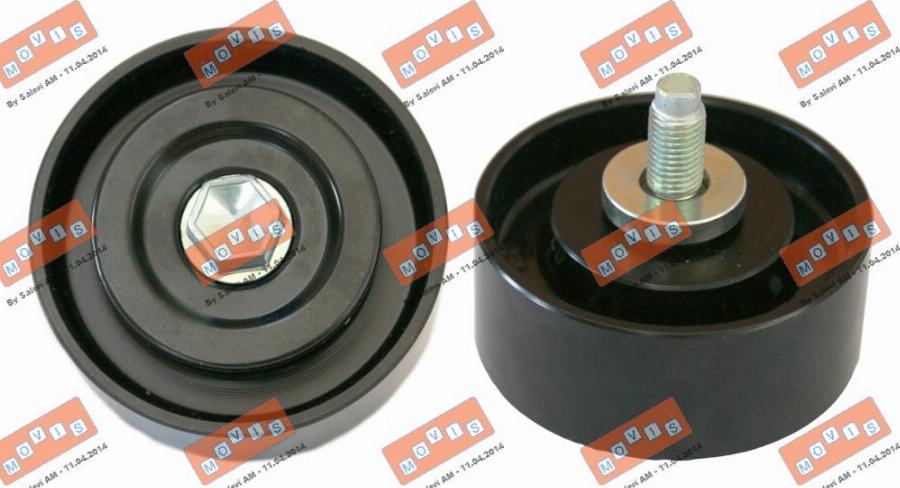 MOVIS AST3651 - Poulie renvoi / transmission, courroie trapézoïdale à nervures droxauto.com