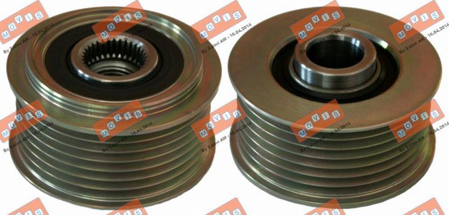 MOVIS AST3633 - Poulie, alternateur droxauto.com