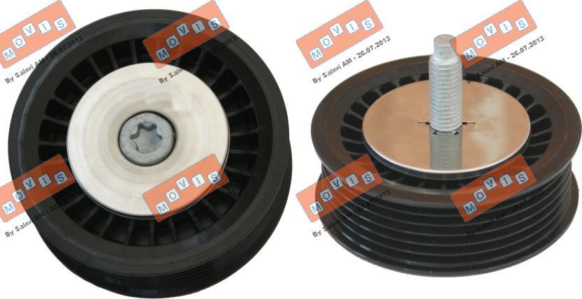MOVIS AST3624 - Poulie renvoi / transmission, courroie trapézoïdale à nervures droxauto.com