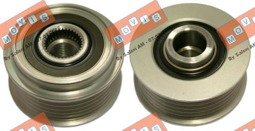 MOVIS AST3809 - Poulie, alternateur droxauto.com