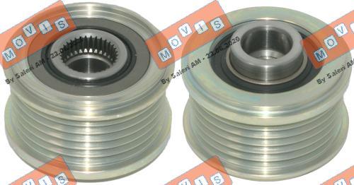 MOVIS AST3821 - Poulie, alternateur droxauto.com