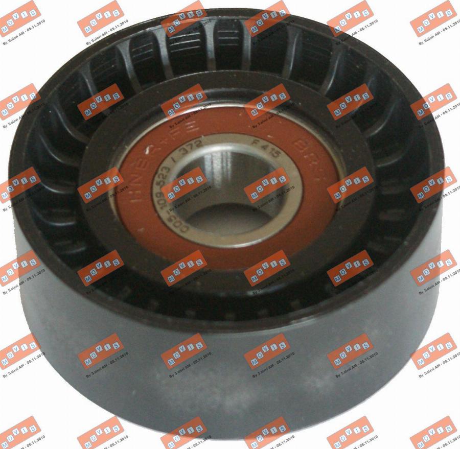 MOVIS AST3320 - Poulie renvoi / transmission, courroie trapézoïdale à nervures droxauto.com