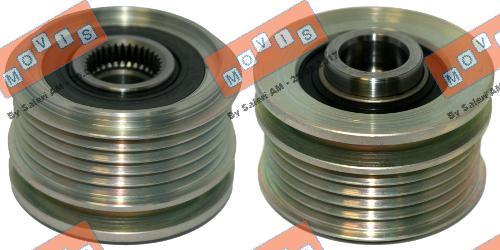 MOVIS AST3792 - Poulie, alternateur droxauto.com