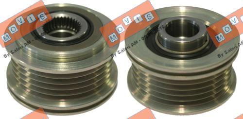 MOVIS AST3746 - Poulie, alternateur droxauto.com