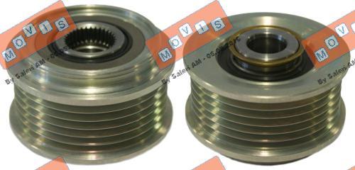 MOVIS AST3753 - Poulie, alternateur droxauto.com