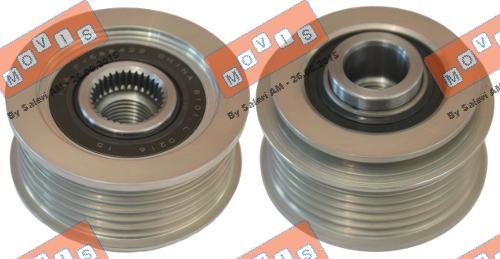MOVIS AST3728 - Poulie, alternateur droxauto.com