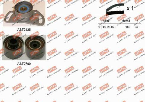 MOVIS ASTK1265 - Kit de distribution droxauto.com