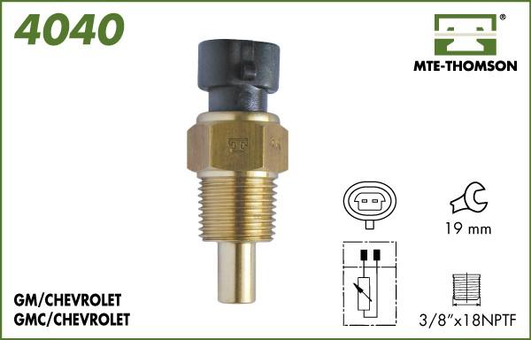 MTE-Thomson 4040 - Sonde de température, liquide de refroidissement droxauto.com