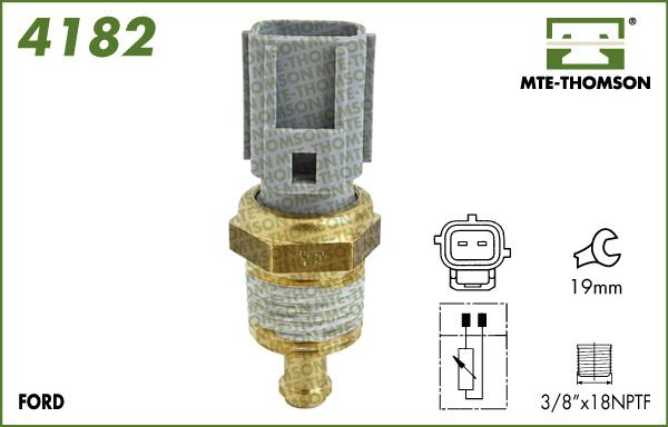 MTE-Thomson 4182 - Sonde de température, liquide de refroidissement droxauto.com