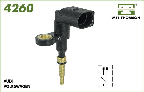 MTE-Thomson 4260 - Sonde de température, liquide de refroidissement droxauto.com
