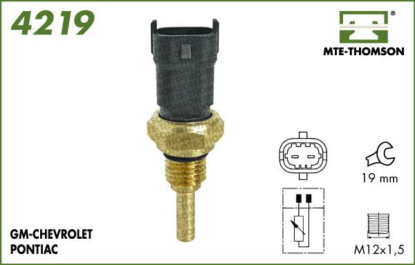 MTE-Thomson 4219 - Sonde de température, liquide de refroidissement droxauto.com