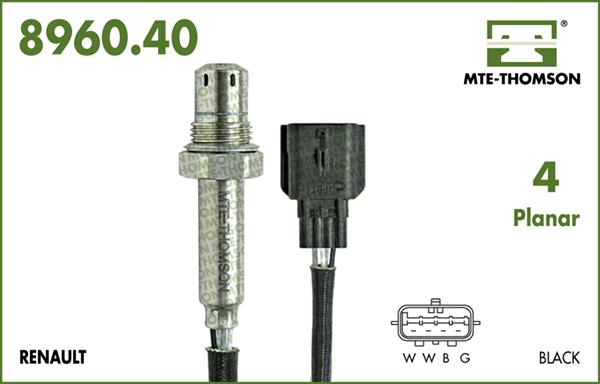 MTE-Thomson 8960.40.046 - Sonde lambda droxauto.com