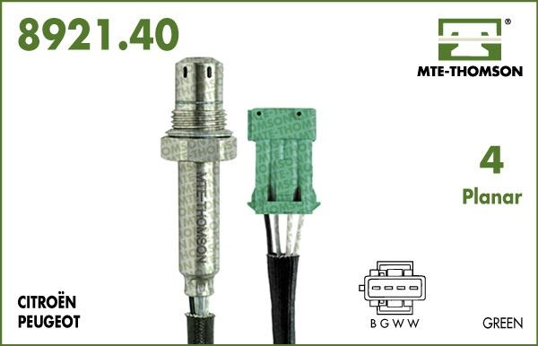 MTE-Thomson 8921.40.060 - Sonde lambda droxauto.com