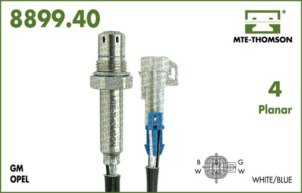 MTE-Thomson 8899.40.043 - Sonde lambda droxauto.com