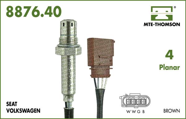 MTE-Thomson 8876.40.152 - Sonde lambda droxauto.com