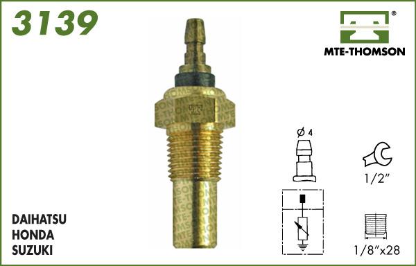 MTE-Thomson 3139 - Sonde de température, liquide de refroidissement droxauto.com