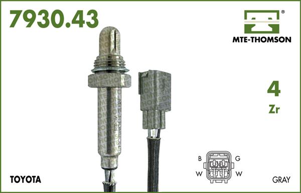 MTE-Thomson 7930.43.025 - Sonde lambda droxauto.com