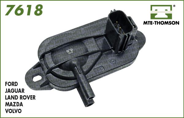 MTE-Thomson 7618 - Capteur, pression des gaz échappement droxauto.com