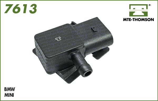MTE-Thomson 7613 - Capteur, pression des gaz échappement droxauto.com