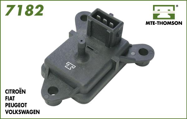 MTE-Thomson 7182 - Capteur, pression du tuyau d'admission droxauto.com