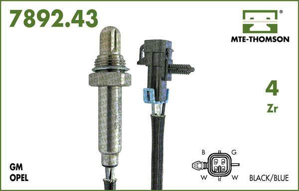 MTE-Thomson 7892.43.060 - Sonde lambda droxauto.com