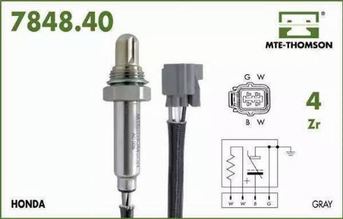 MTE-Thomson 7848.40.065 - Sonde lambda droxauto.com