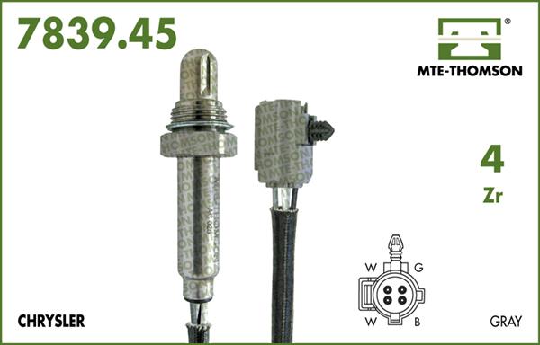 MTE-Thomson 7839.45.046 - Sonde lambda droxauto.com