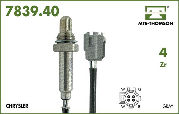 MTE-Thomson 7839.40.030 - Sonde lambda droxauto.com