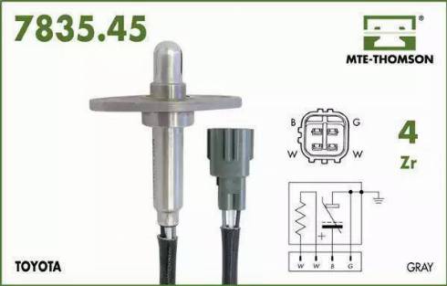 MTE-Thomson 7835.45.021 - Sonde lambda droxauto.com