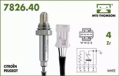 MTE-Thomson 7826.40.173 - Sonde lambda droxauto.com