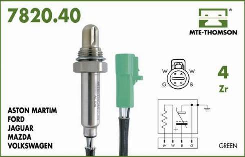 MTE-Thomson 7820.40.030 - Sonde lambda droxauto.com