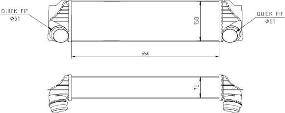 MTR 13054902 - Intercooler, échangeur droxauto.com