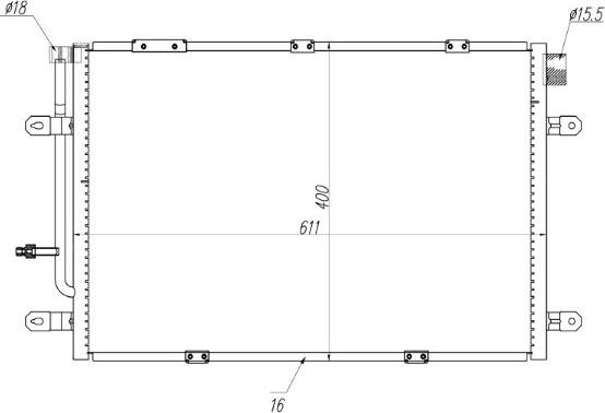 MTR 13054418 - Condensateur, climatisation droxauto.com